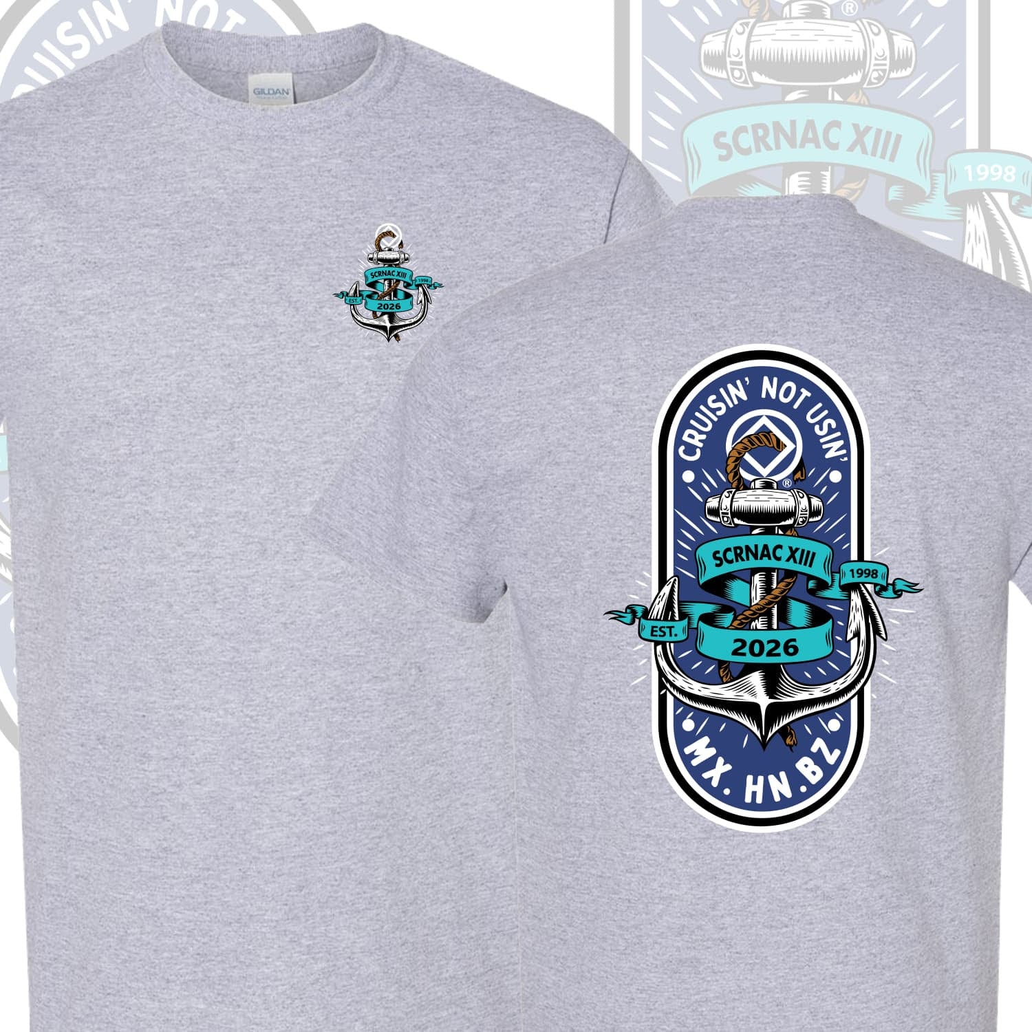 TSHIRT CRUSIN BLUE